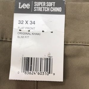 lee soft stretch chino slim fit